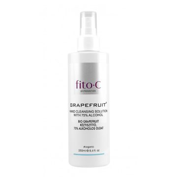   fito.C - Grapefruit Hand Cleansing Solution Spray with 75% Alcohol - Bio Grapefruit Kéztisztító 75% Alkoholos Oldat Spray, 250ml