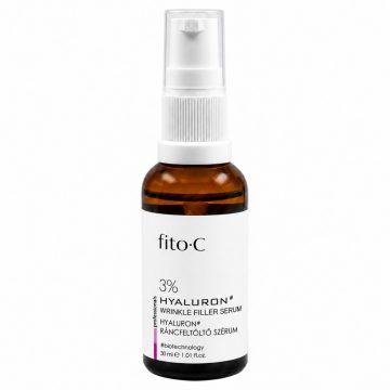   fito.C - 3% Hyaluron Wrinkle Filler Serum - 3% Hyaluron Ráncfeltöltő Szérum, 30ml 