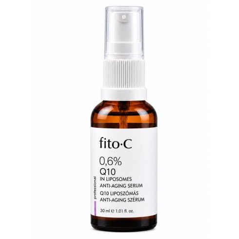 fito.C - 0,6% Q10 in Liposomes Anti-aging Serum - Q10 Liposzómás Anti-aging Szérum, 30ml