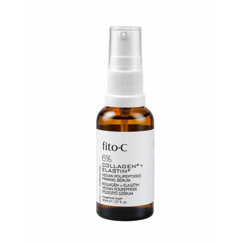 fito.C - 6% Collagen + Elastin Stimulating Polipeptides, Firming Serum - 6% Kollagént + Elasztint Stimuláló Polipeptidek, Feszesítő Szérum, 30ml