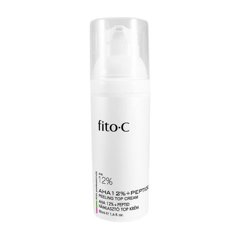 fito.C - AHA 12% + Peptide Peeling Top Cream - AHA 12% + Peptid Hámlasztó Top Krém, 50ml