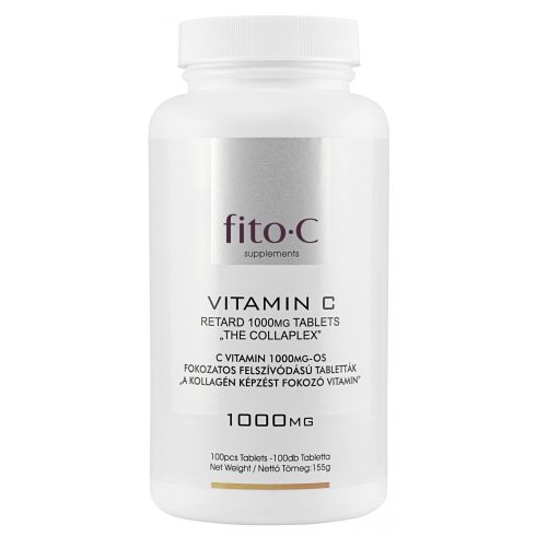 fito.C - Vitamin C Retard Tablets - C Vitamin Retard Tabletták, 1000mg, 100db