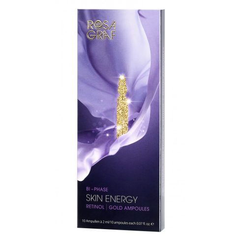Rosa Graf - Skin Energy Ampoules Retinol & Gold - Retinol és Arany Ampullák, 10x2ml.