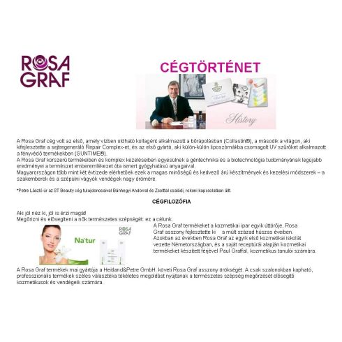 Rosa Graf - Márkatörténet