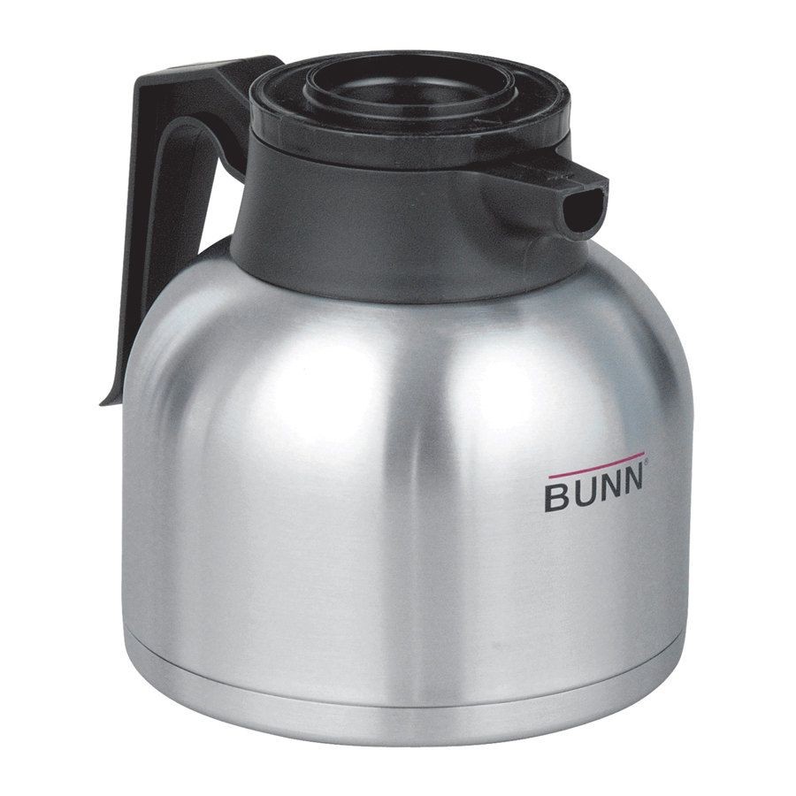 Bunn - Thermal Carafe,sst, (black) - Fém Hőtárolós Kiöntő (Fekete), 1,9L, 1db Bunn - Thermal Carafe,sst, (black) - Fém Hőtárolós Kiöntő (Fekete), 1,9L, 1db