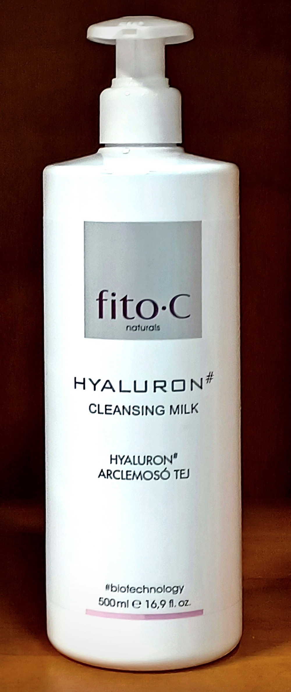 fito.C - HYALURON CLEANSING MILK - HYALURON ARCLEMOSÓ TEJ, 500ML