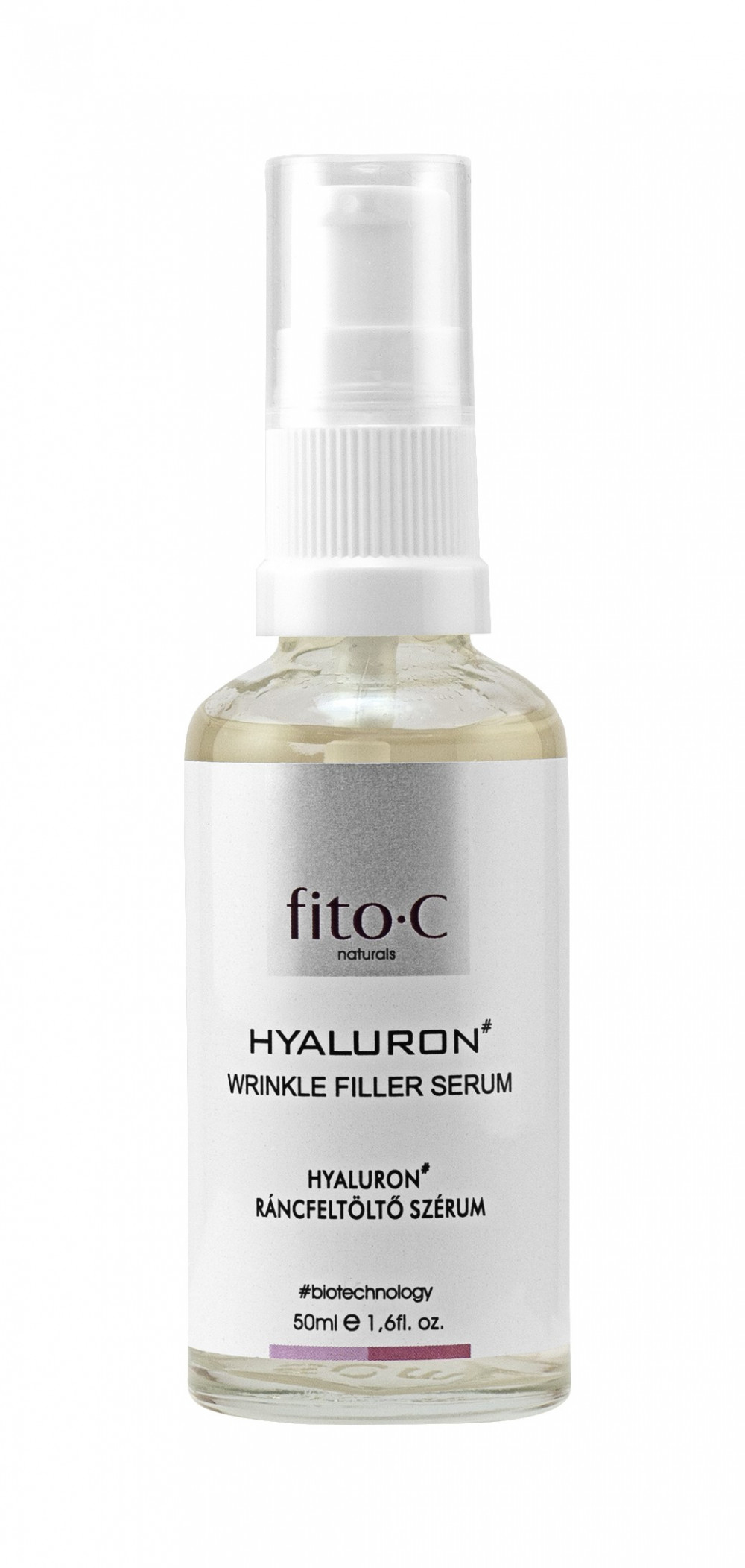 fito.C - 3% Hyaluron Wrinkle Filler Serum - 3% Hyaluron Ráncfeltöltő Szérum, 50ml
