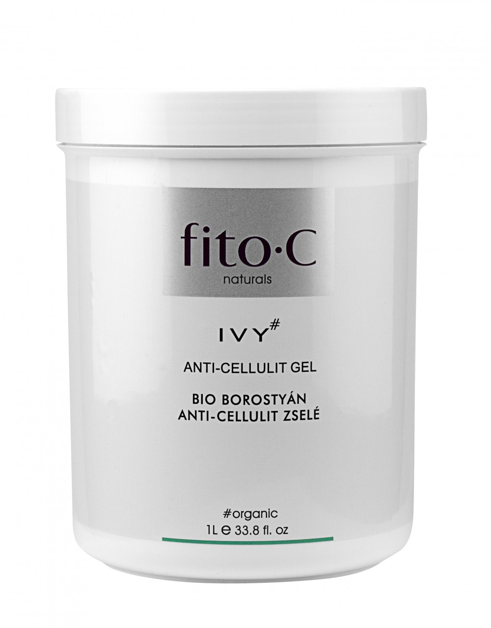 fito.C - Ivy Anti-cellulit Gel - Bio Borostyán Anti-cellulit Zselé, 1000ml